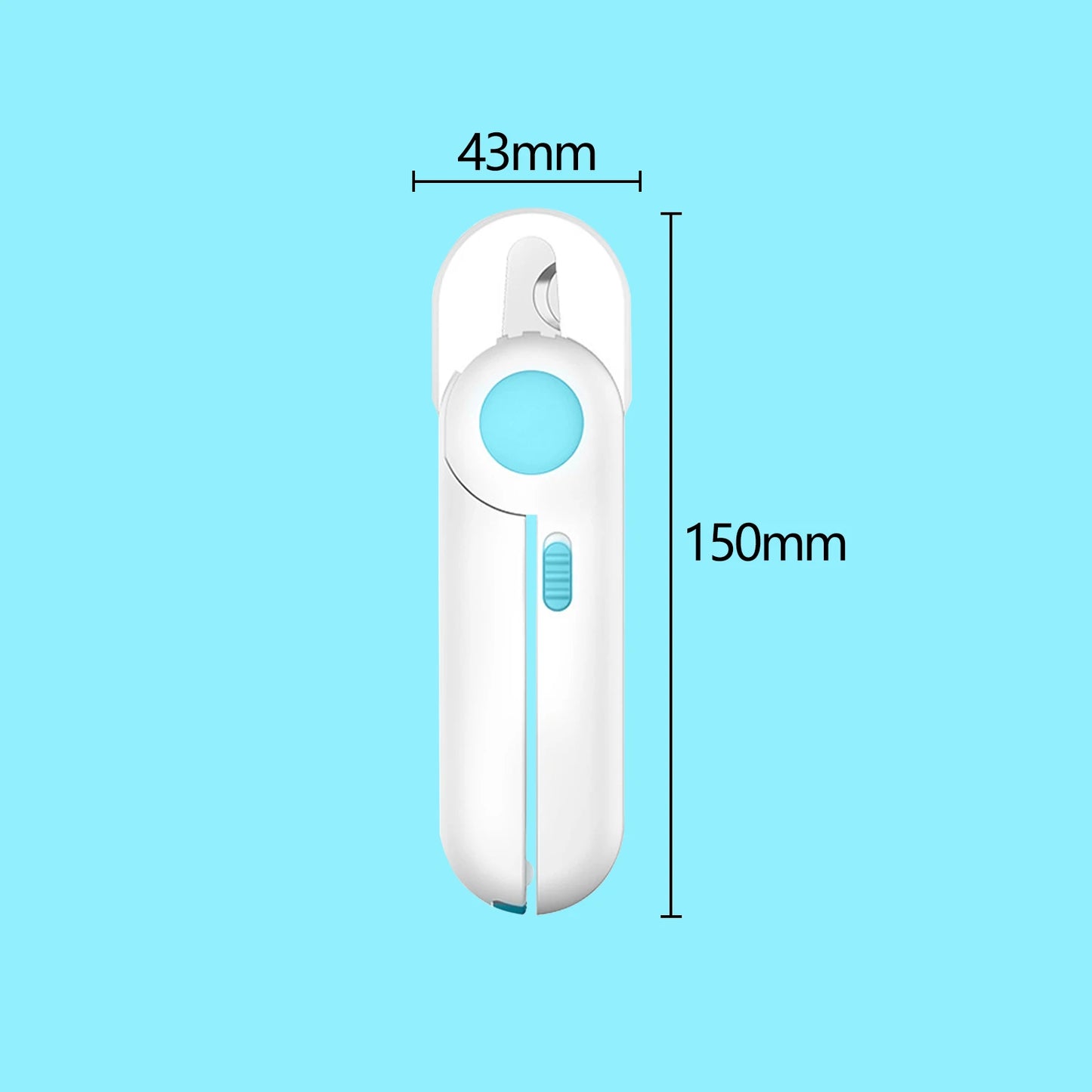 Cat Dog Nail Clipper with LED Light Pet Grooming Supplies Pet Claw Nail File Trimmer Puppy Kitten Pets Care Cleaning Beauty Tool