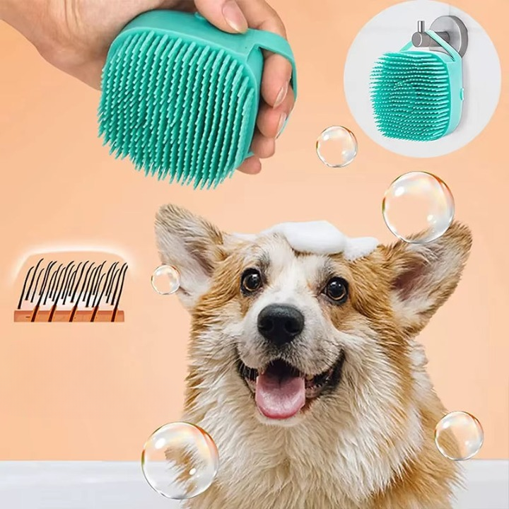 Brosse de bain en silicone
