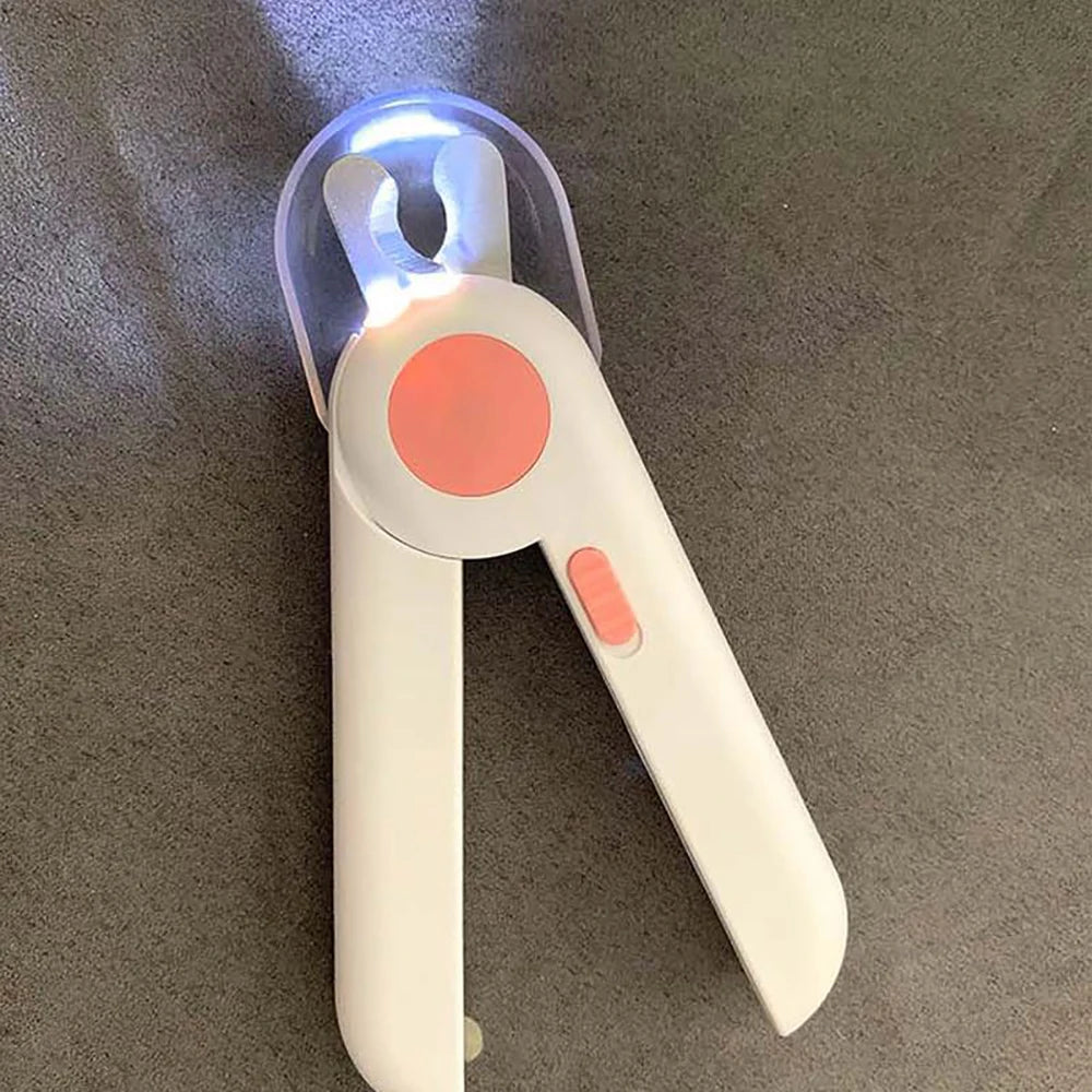 Cat Dog Nail Clipper with LED Light Pet Grooming Supplies Pet Claw Nail File Trimmer Puppy Kitten Pets Care Cleaning Beauty Tool